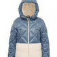 Toddler & Little Girls Diamond Quilt Puffer Jacket