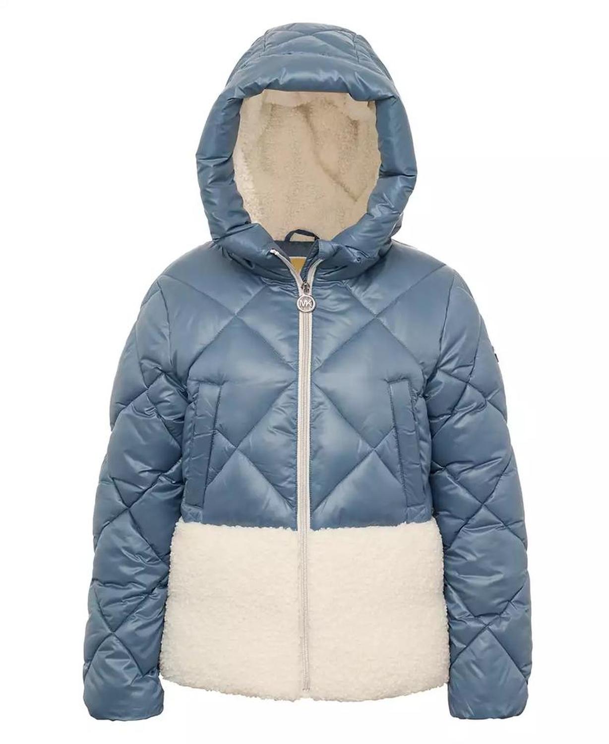 Toddler & Little Girls Diamond Quilt Puffer Jacket