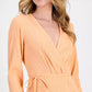Women's Smocked Surplice Tiered Maxi Dress