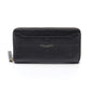 Standard Continental Wallet Round Zipper Long Wallet Leather
