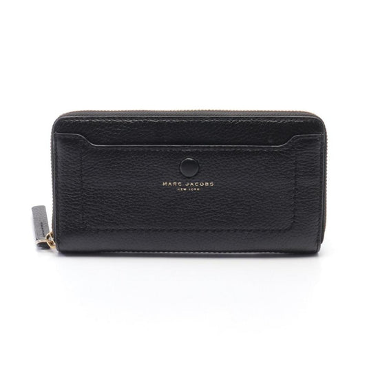 Standard Continental Wallet Round Zipper Long Wallet Leather