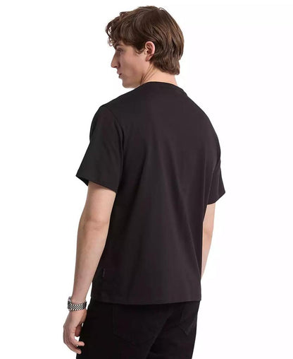 Men's Short Sleeve Embossed Shadow Logo T-Shirt