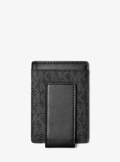 Cooper Signature Logo Money Clip Card Case