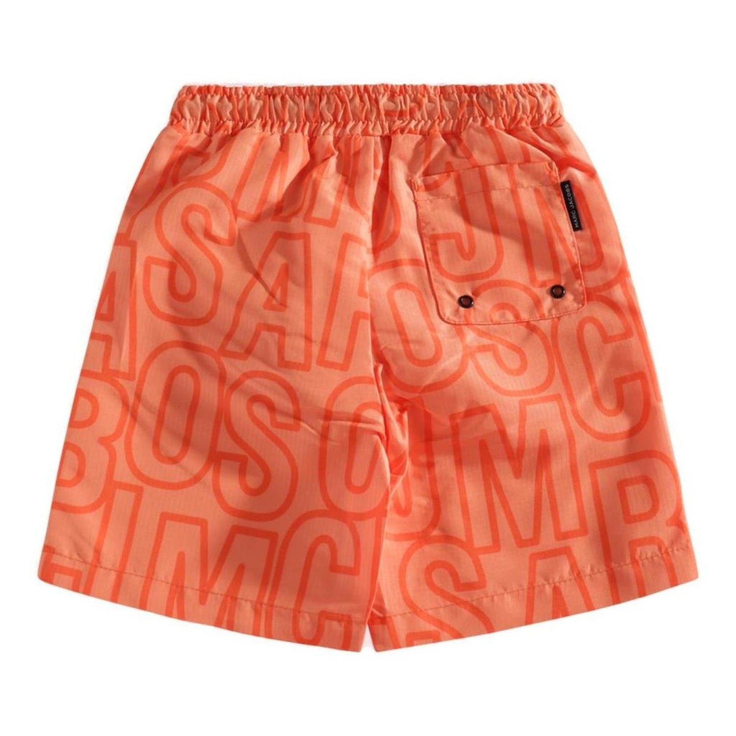 The Marc Jacobs Kids Logo-Print Drawstring Swim Shorts