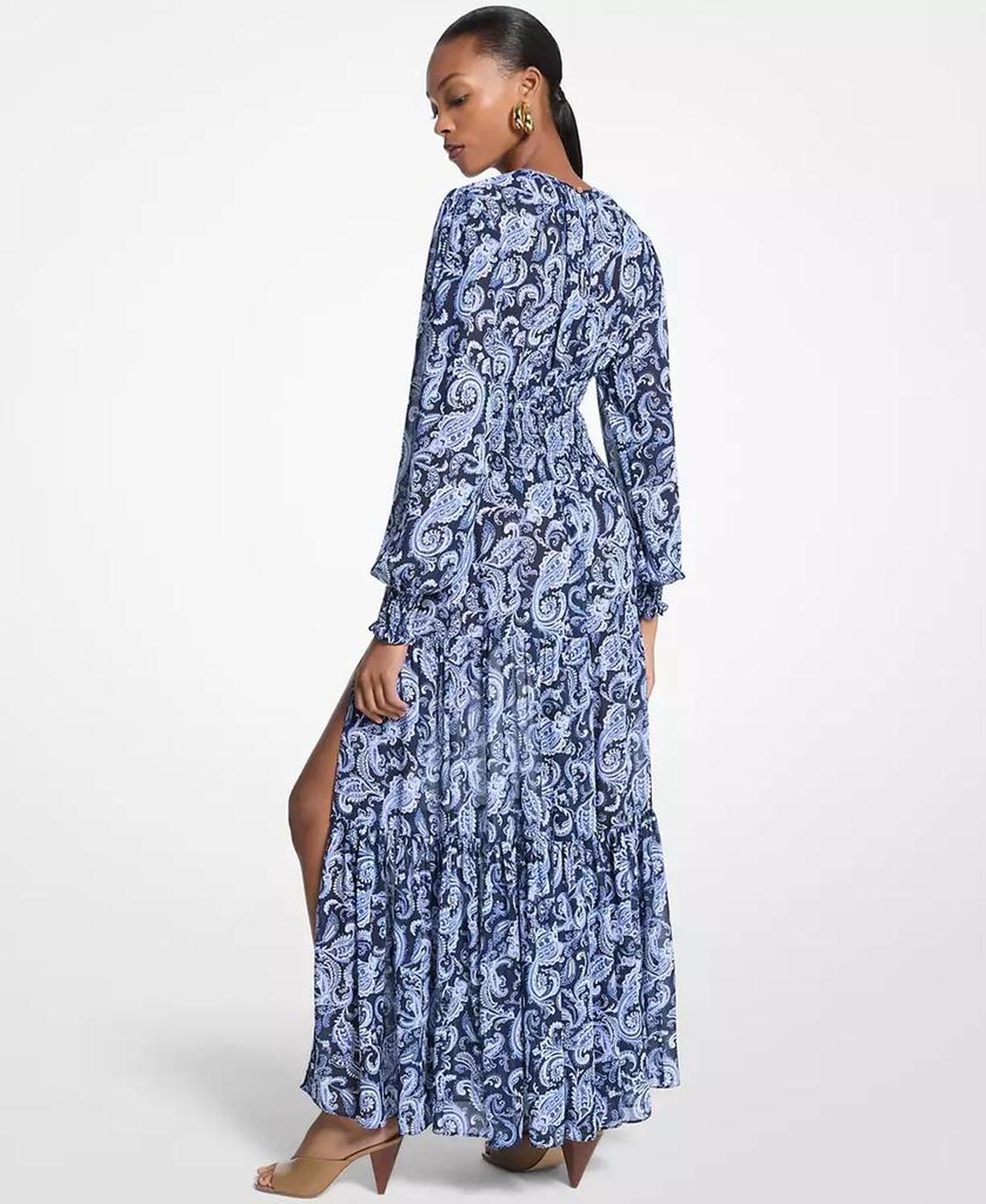 MICHAEL Women's Printed Maxi Dress