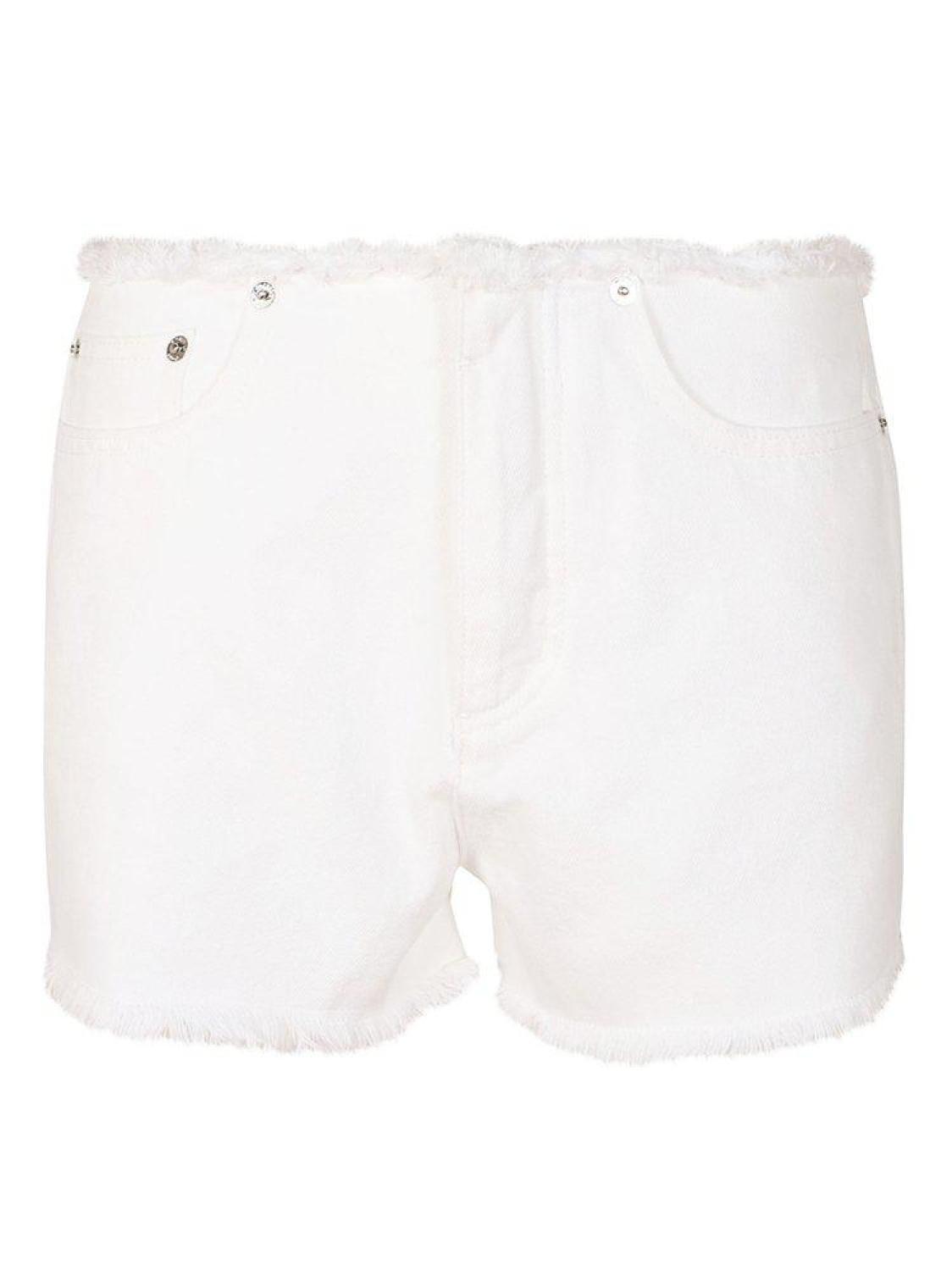 Michael Michael Kors Frayed Denim Shorts