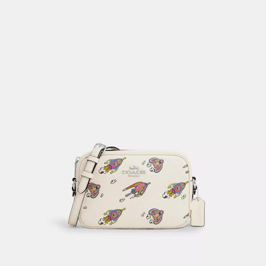 Cosmic Coach Jamie Camera Bag With Rocket Print