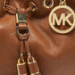 Michael Michael Kors Leather Camden Drawstring Hobo