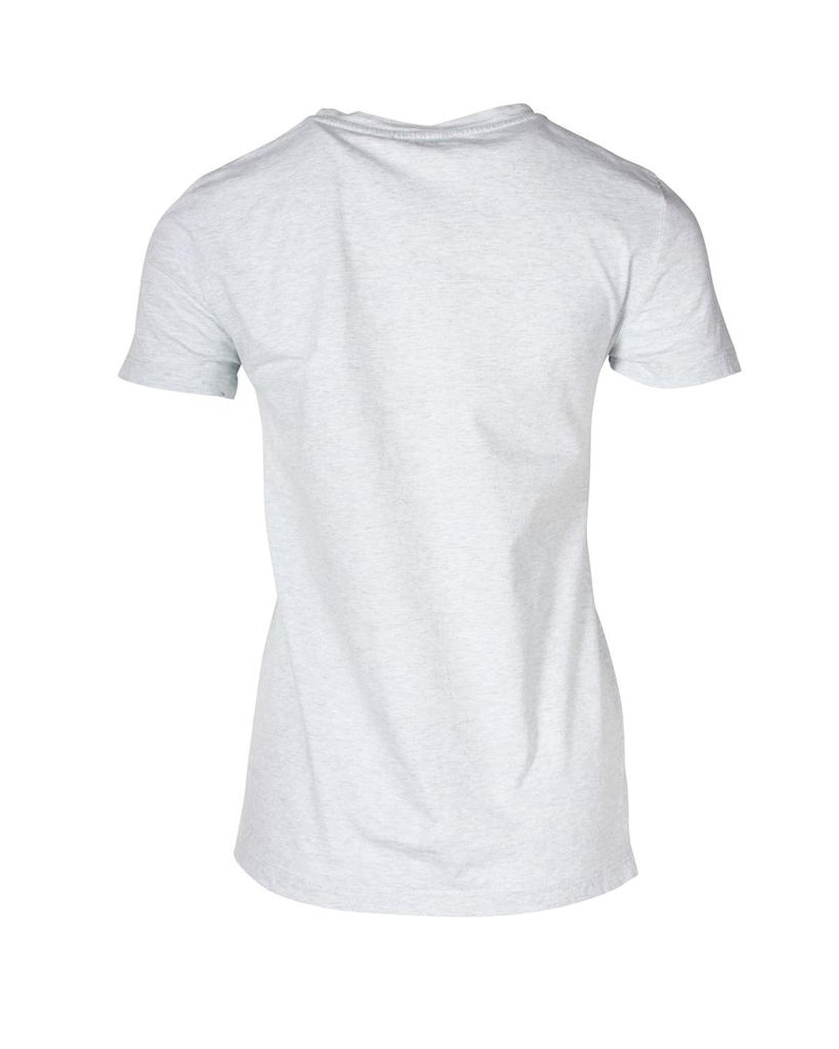 Chest Pocket Logo T-Shirt in Grey Cotton