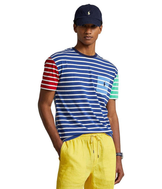 Classic Fit Striped Jersey T-Shirt