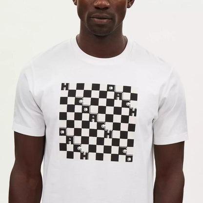 Coach Outlet Checkerboard T Shirt In Organic Cotton