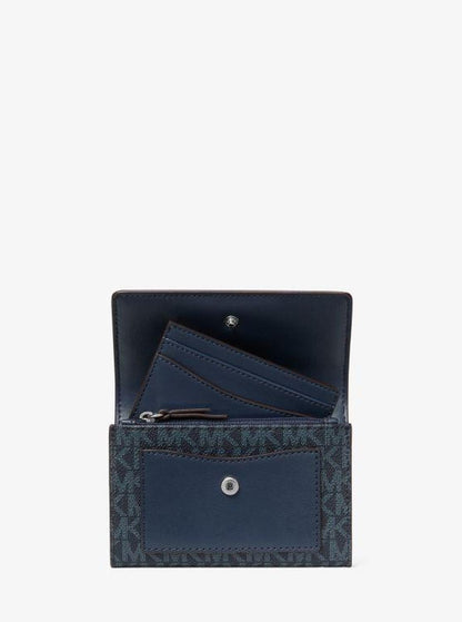 Jet Set Medium Signature Logo 2-in-1 Wallet
