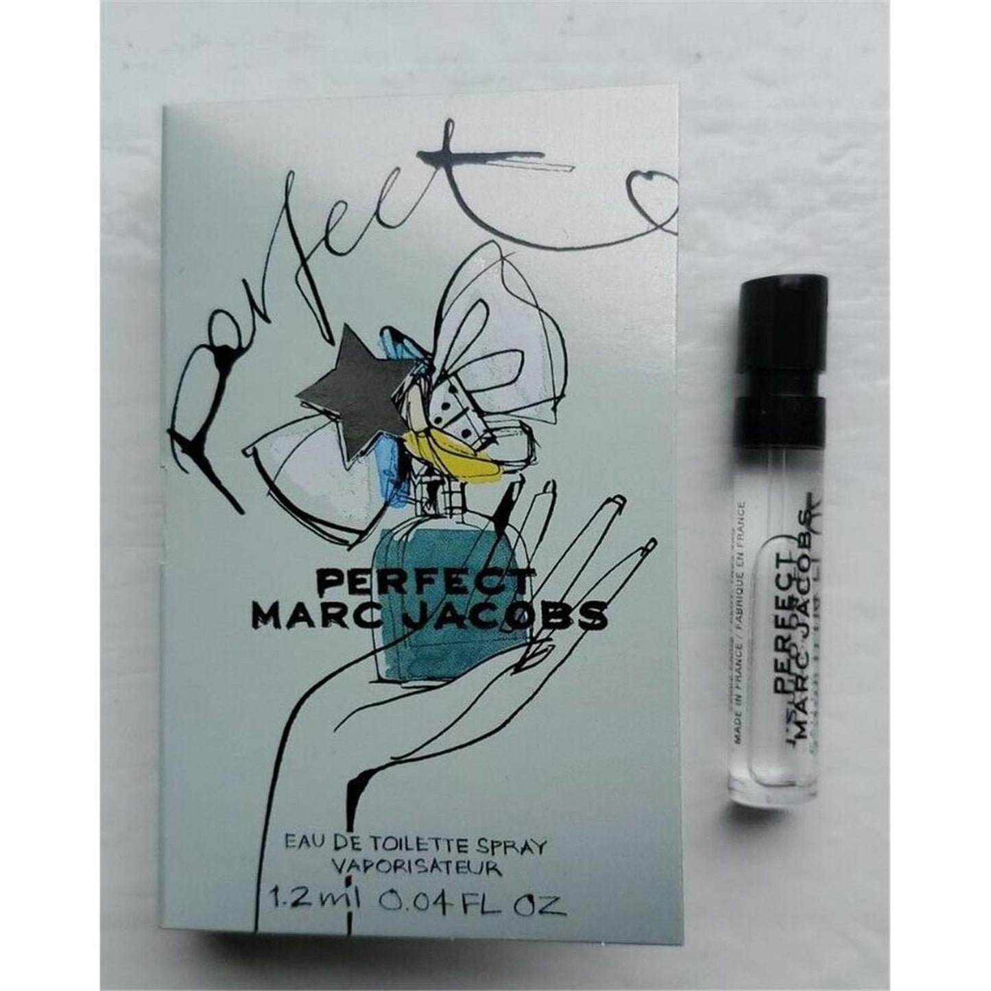 1.2 ml Perfect EDT Spray Vial On Card