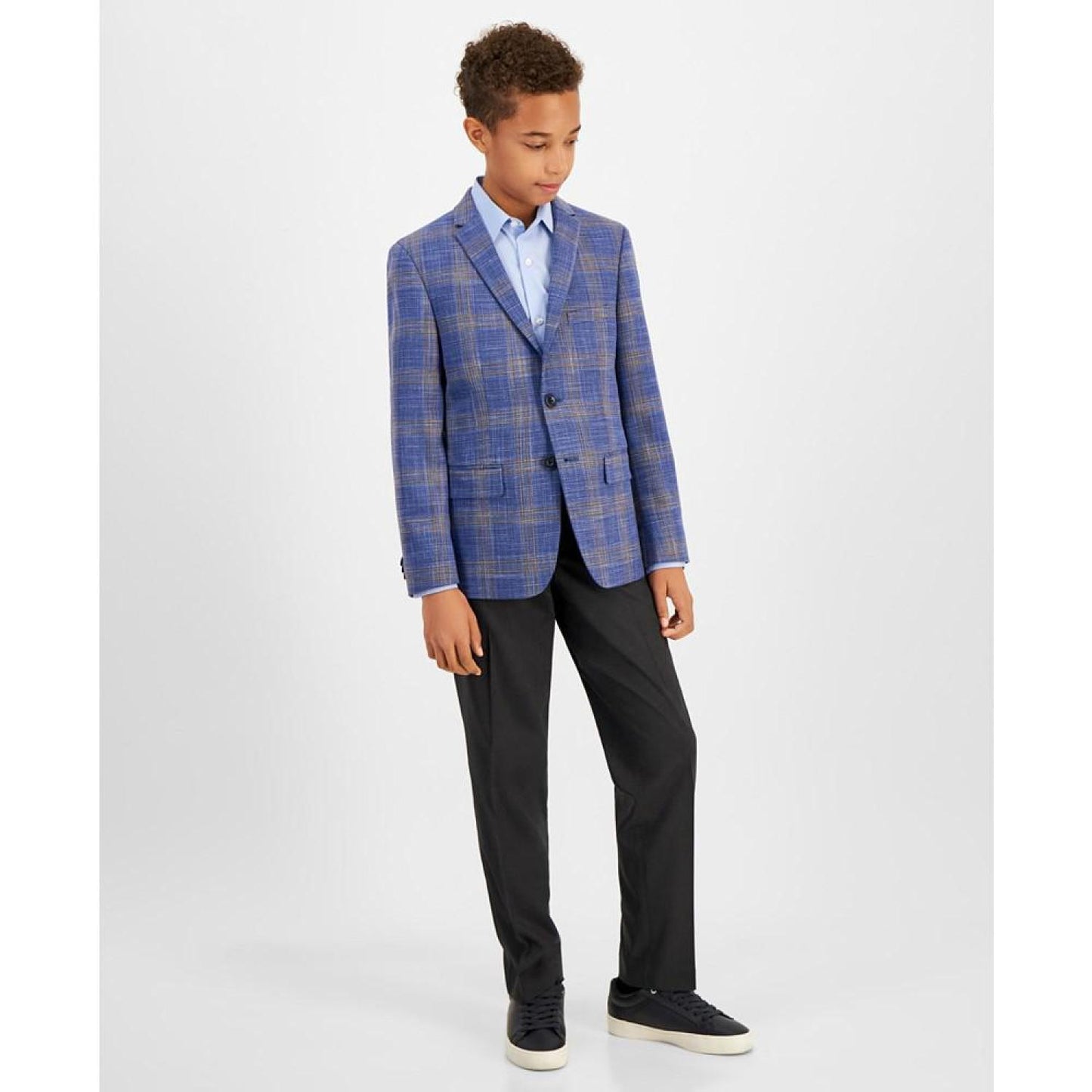 Big Boys Classic Fit Stretch Suit Jacket