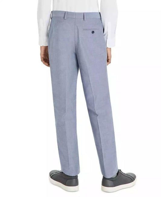 Big Boys Chambray Classic-Fit Dress Pants