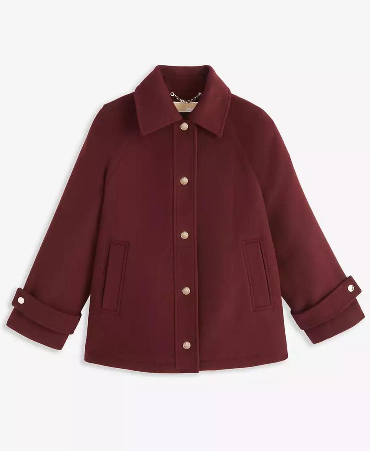 Women's Collared Button-Front Coat, Exclusively at Macy's