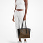 Taryn Large Cheetah Print Calf Hair and Leather Tote Bag