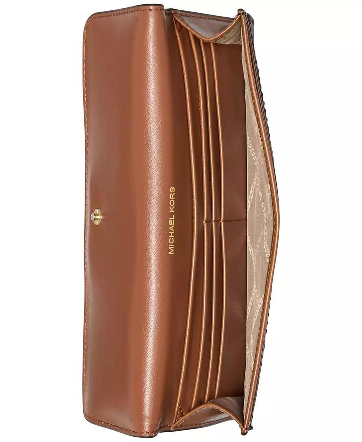 Jet Set Logo Large Flat Wallet