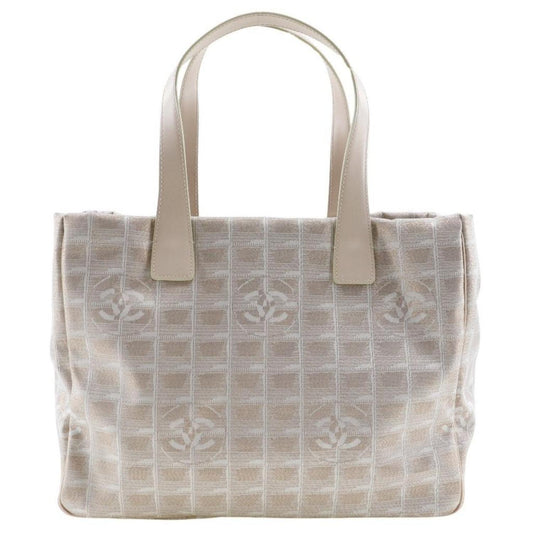 Chanel Travel Line  Canvas Tote Bag (Pre-Owned)