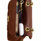 Suede Tabby Shoulder Bag 20 With Quilting