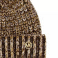 Women's Plaited Marl Cuff Beanie