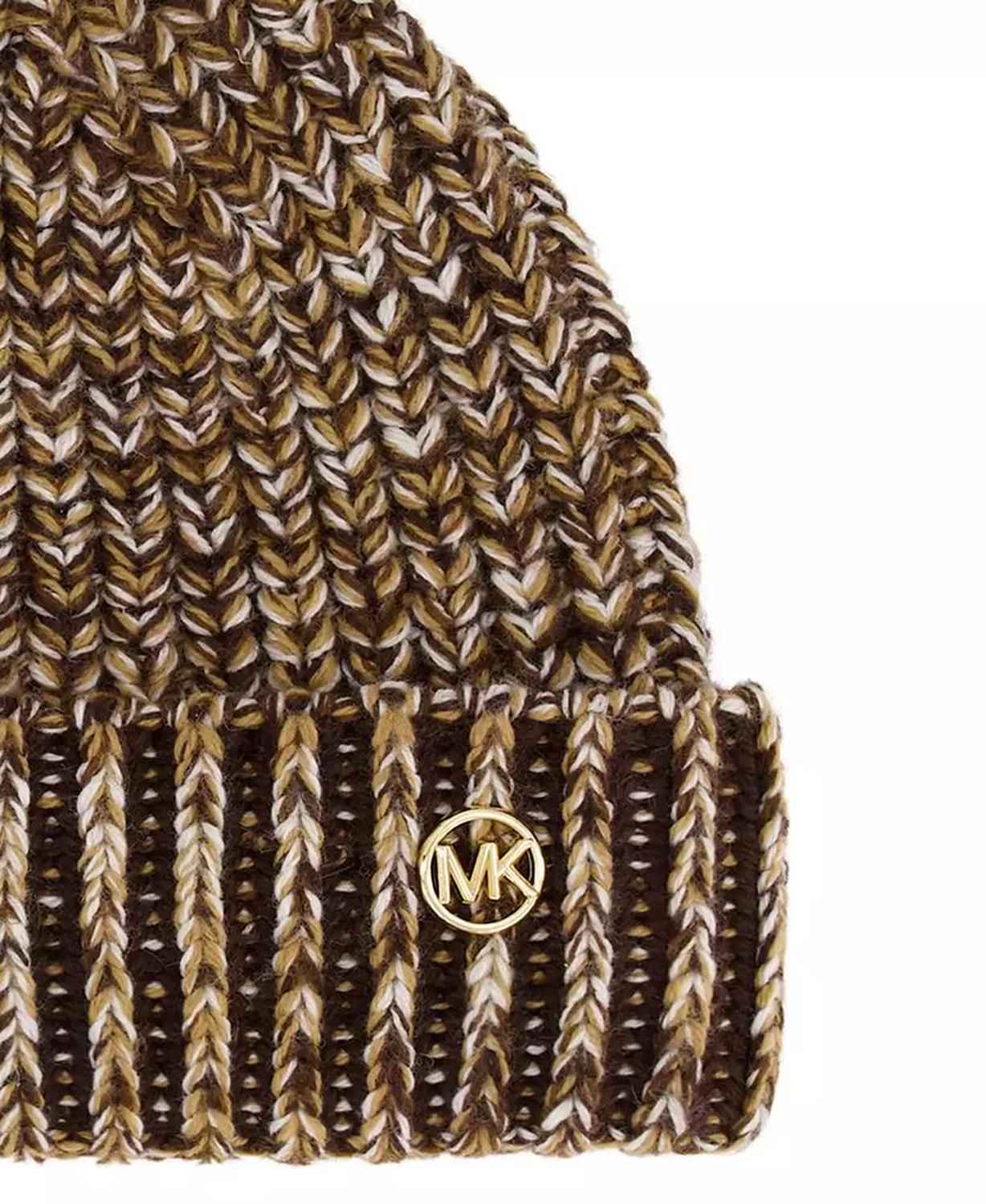 Women's Plaited Marl Cuff Beanie