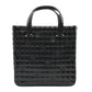 Chanel Chocolate Bar  Patent Leather Tote Bag (Pre-Owned)