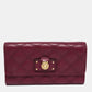 Marc Jacobs Quilted Leather Eugenie Continental Flap Wallet