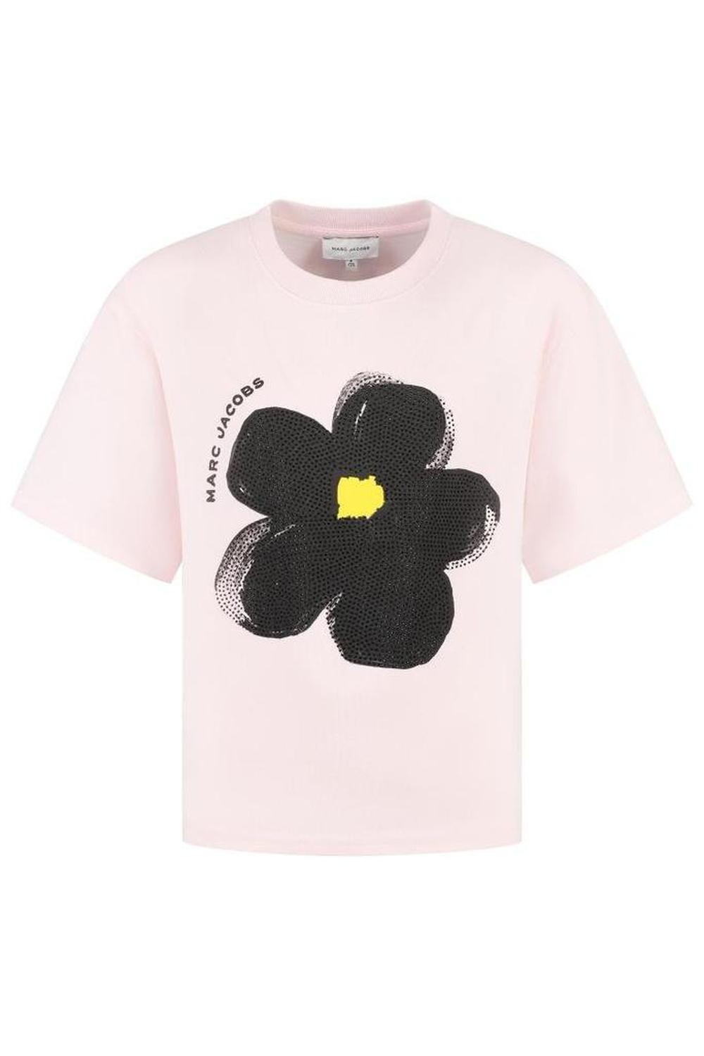 The Marc Jacobs Kids Floral-Printed Crewneck T-Shirt