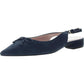 Veronica Womens Adjustable Nubuck Slingbacks