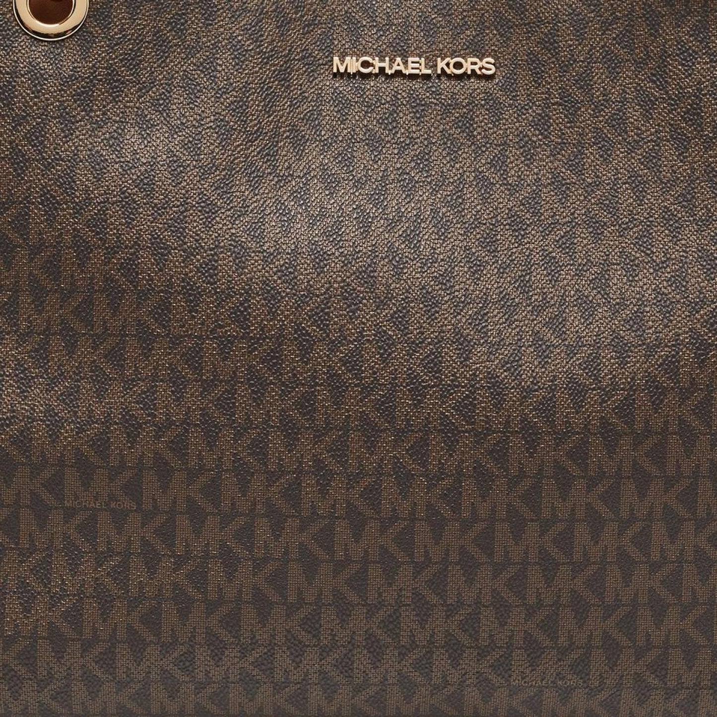 Michael Kors Signature Coated Canvas Trisha Tote