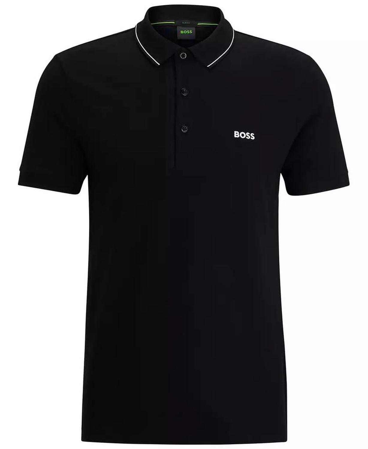 Men's Tonal Logo Slim-Fit Polo Shirt