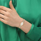 Women's Sammy Gold Tone Stainless Steel Stretch Bracelet Watch, 22.5mm