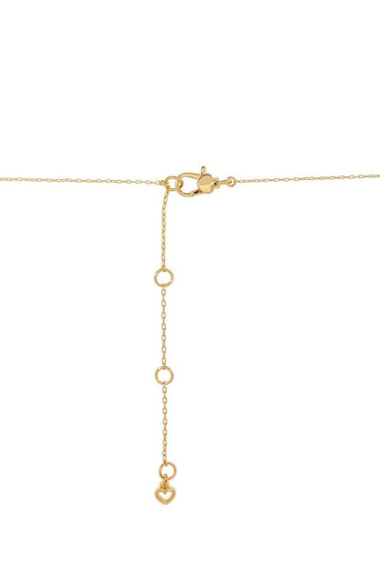Kate Spade R Mini Pendant Necklace