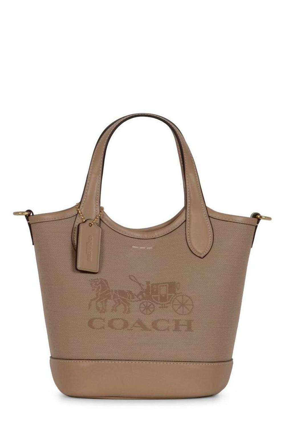 Coach Carriage Printed Hanna Bucket Bag