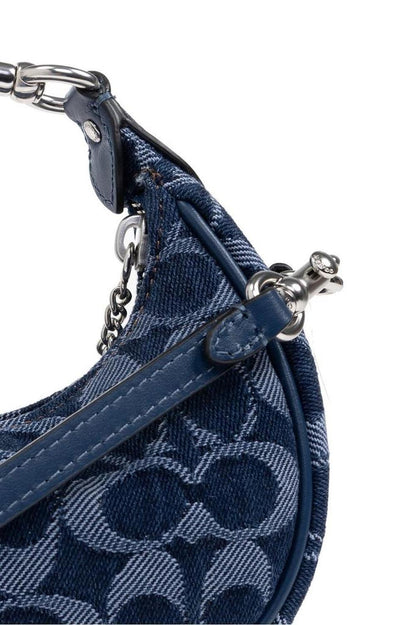 Coach Jonie Logo Printed Denim Crossbody Bag