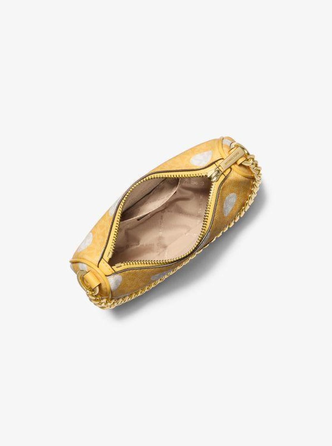 Carmela Small Polka Dot and Signature Logo Pochette