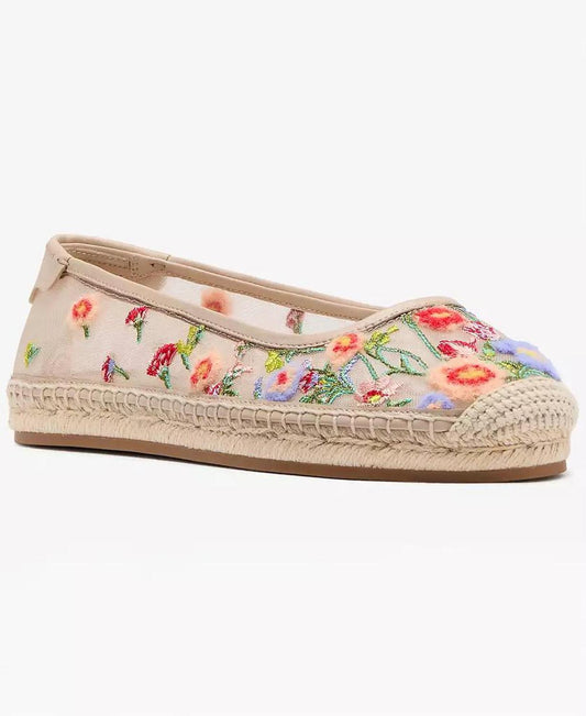 Women's Whimsical Garden Mesh Ballet Flats