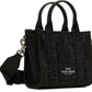 Black 'The Crystal Canvas Crossbody' Tote