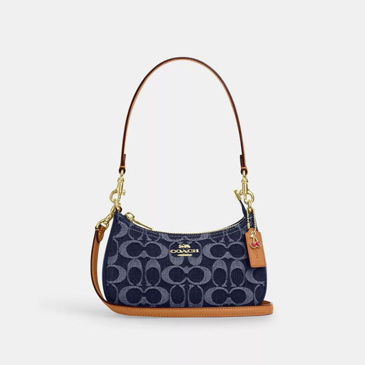 Teri Mini Crossbody Bag In Signature Denim