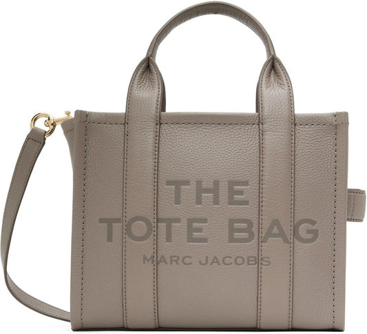 Taupe 'The Leather Small' Tote