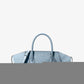 Avril Large Leather and Suede Satchel