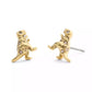 Gold Plated Rexy Stud Earrings