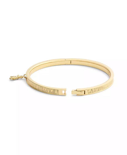Gold Plated Rexy Charm Bangle Bracelets