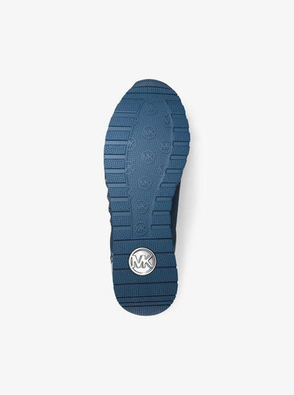 Maddy Metallic Signature Logo Trainer