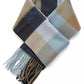 Women's Multicolored Check Muffler Scarf