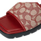 Florence Sandals In Signature Textile Jacquard