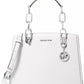 Cynthia Small North South Leather Satchel