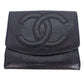 Chanel Logo Cc  Leather Wallet  (Pre-Owned)