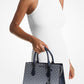 Sheila Medium Ombré Signature Logo Satchel